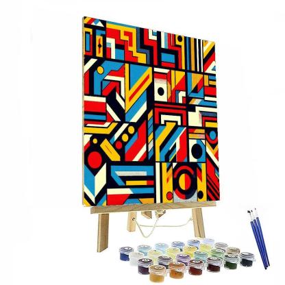 Retro Pop Art Festival Numbered Painting Kits
