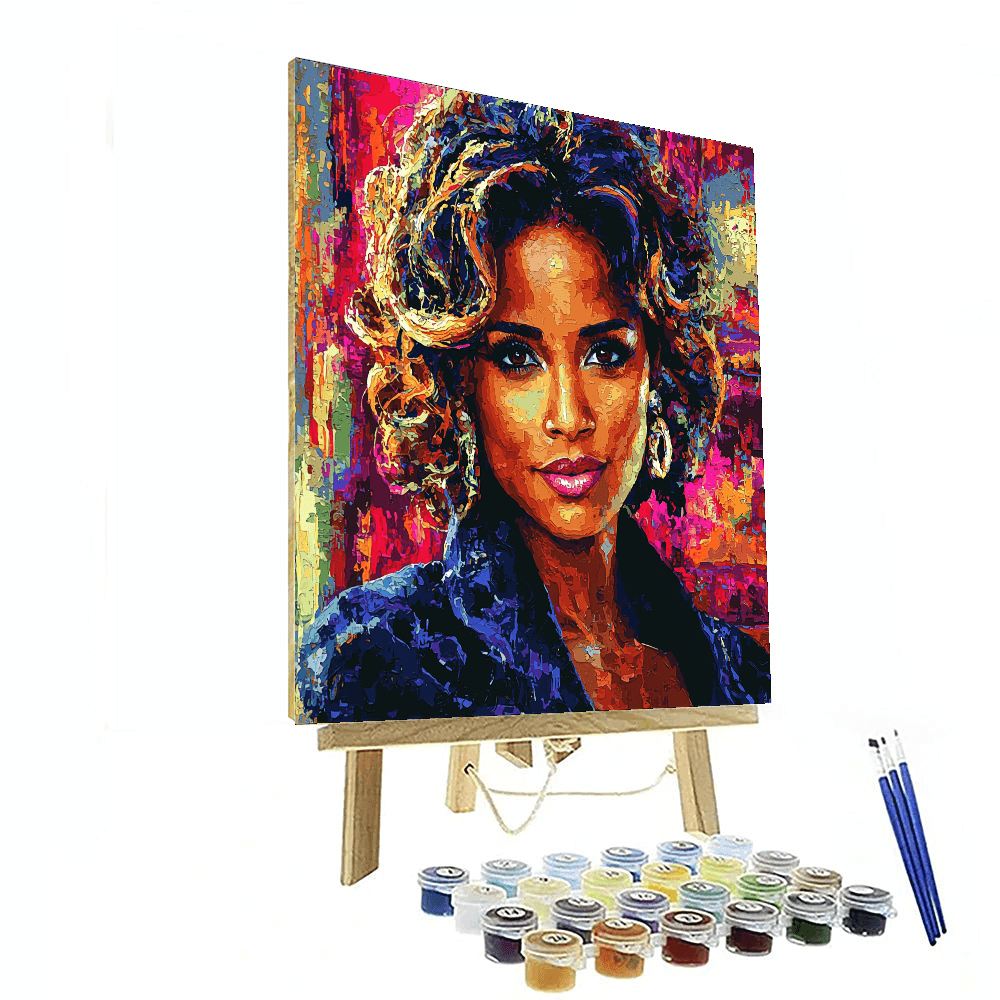 Halle Berry: The Elegance Of A Modern Icon Paint By Number