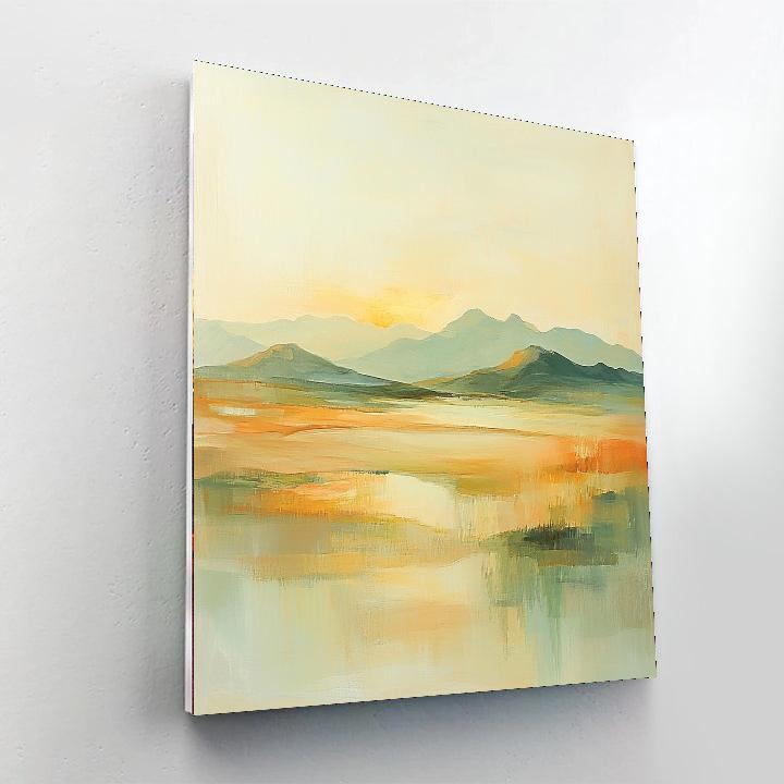 Leonardo Da Vinci Inspired Mirrors Of Nature  DIY Paint By Numbers