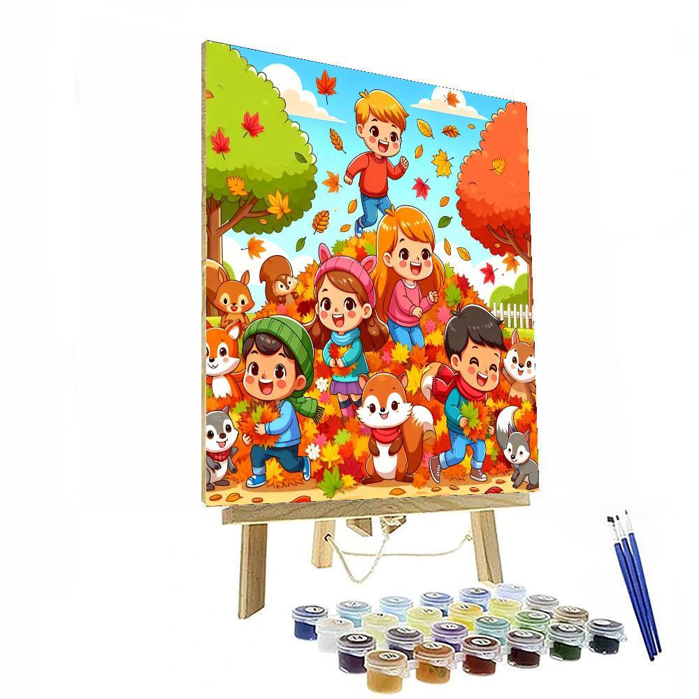 Colorful Autumn Adventure Paint By Color
