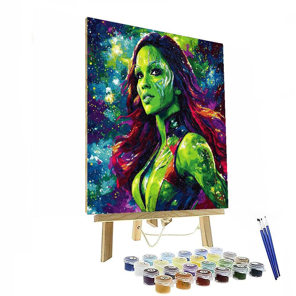 Zoe Saldana: Embracing Galactic Adventures And Bold Performances Paint By Color