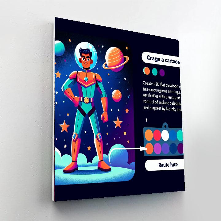 Adventures Of Space Ranger Paint By Numbers Kits