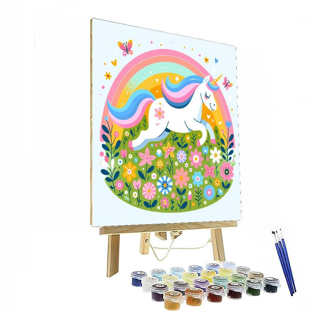 Magical Unicorn Tales DIY Paint By Numbers