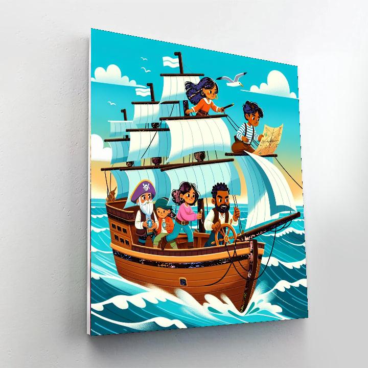 Adventure Of The Seas Paint By Numbers Art