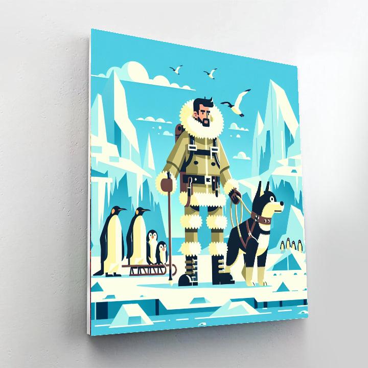 Arctic Explorer Adventure Numbered Painting Kits