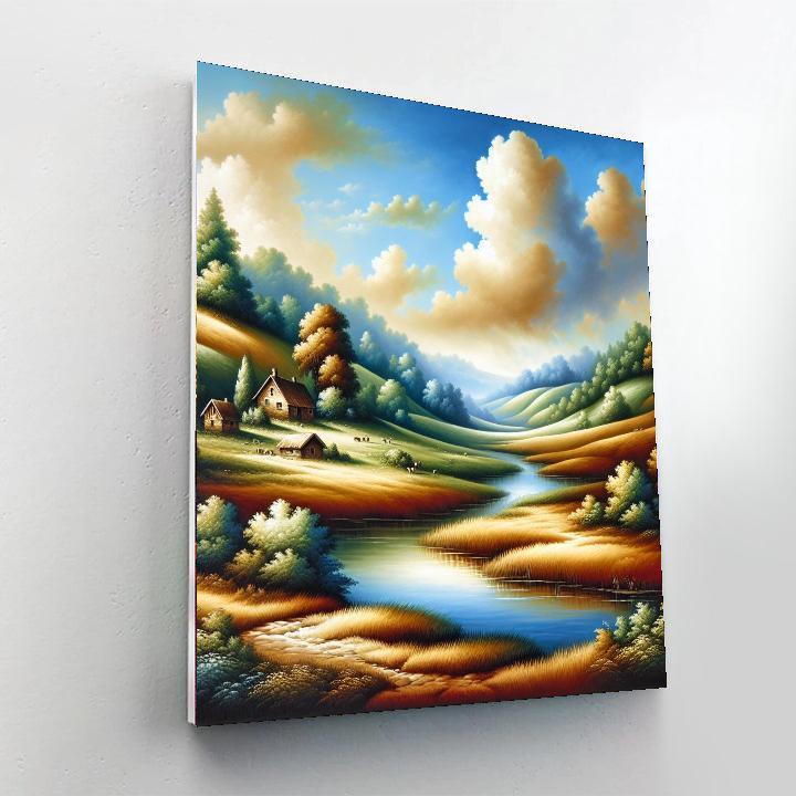Farm Life Harmony Painting Number Kit