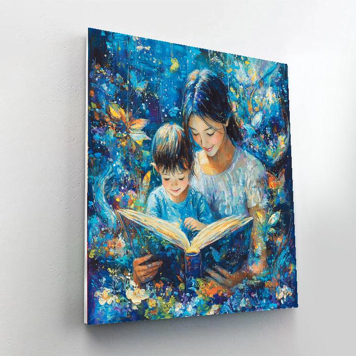 The Adventure Of Reading Numbered Painting Kits