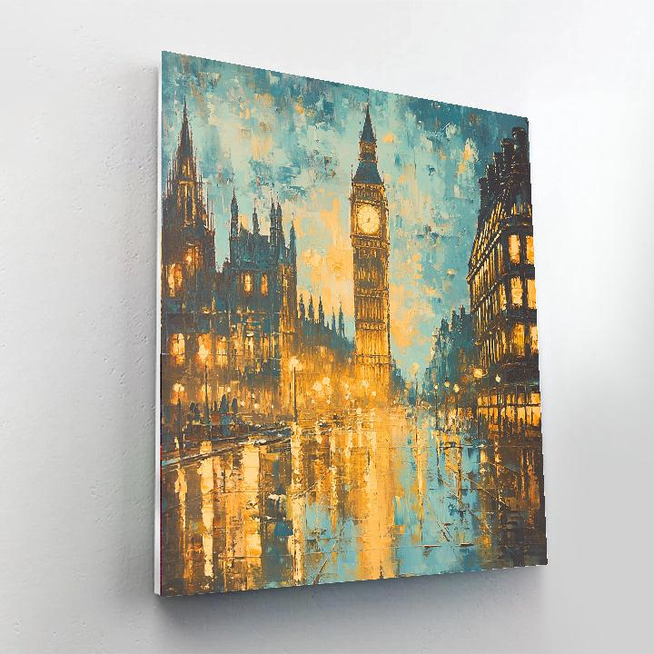 J.M.W. Turner Inspired The Romantic City At Twilight  Paint By Numbers