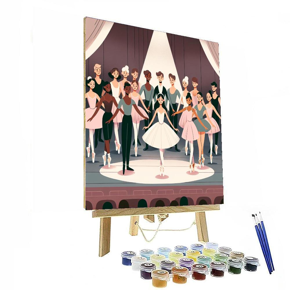 Ballet Bliss Painting Number Kit