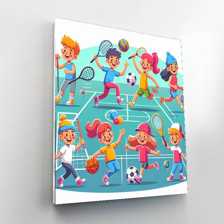 Fantasy Sports Paint By Numbers Kits
