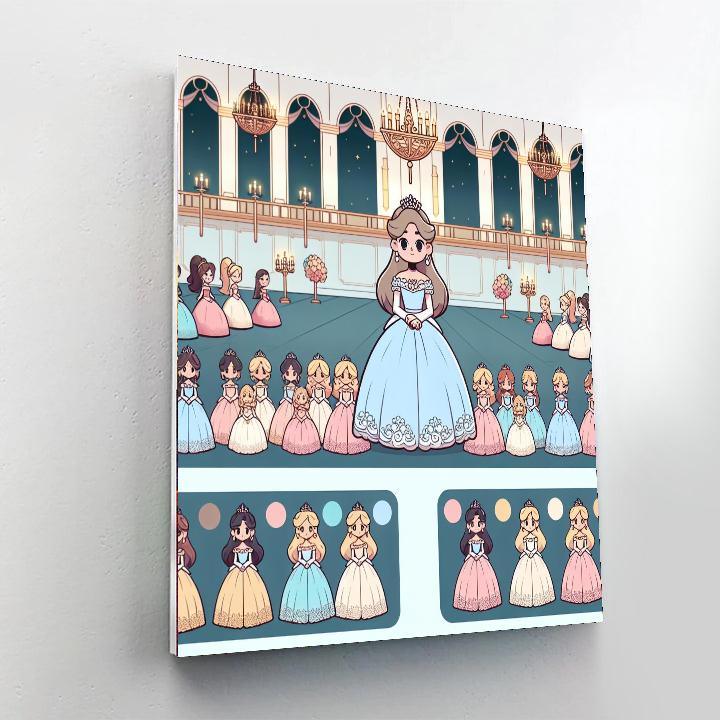 Royal Princess Gala Numbered Painting Kits