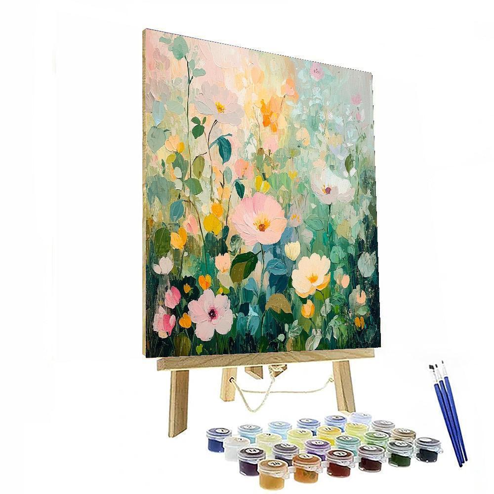 Nandalal Bose Inspired Garden Of Thoughts  Painting Number Kit