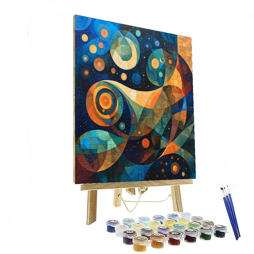 Paul Klee Inspired Harmonies Of The Imagined Cosmos  Paint By Number