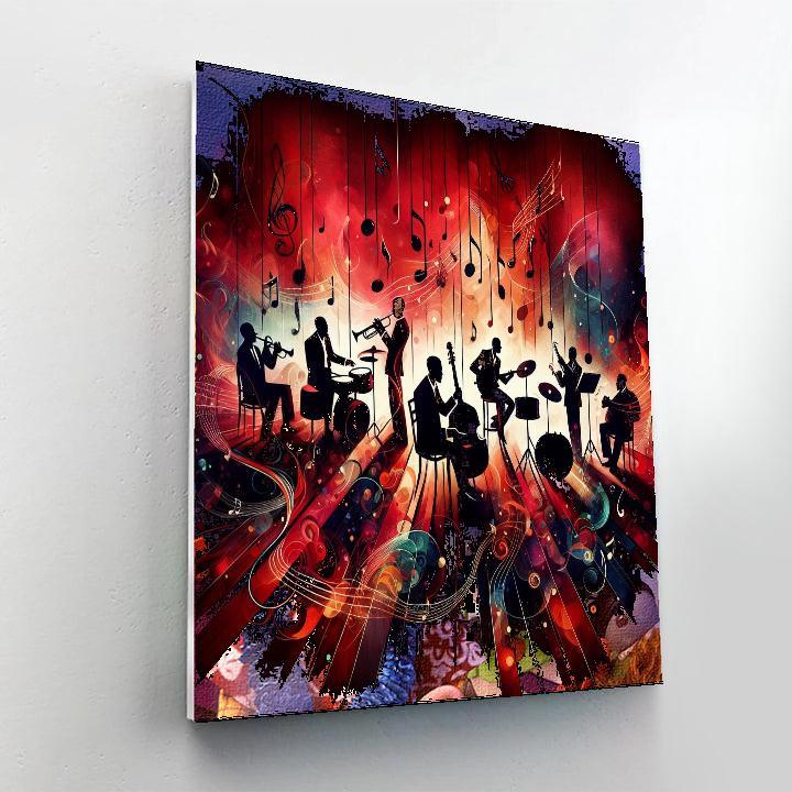 Jazz Club Nightlife Paint By Numbers Art