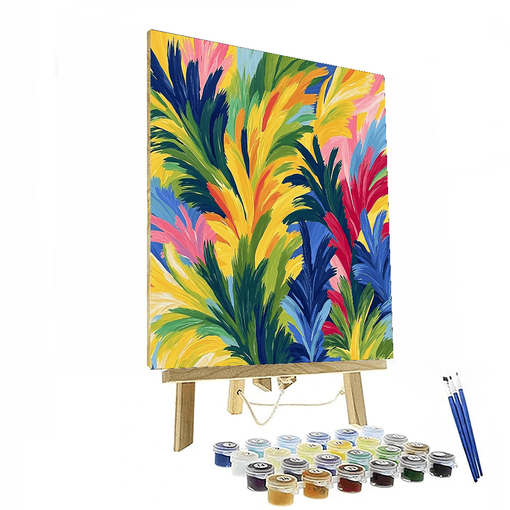Henri Matisse Inspired Botanical Dance  Paint By Numbers Kits