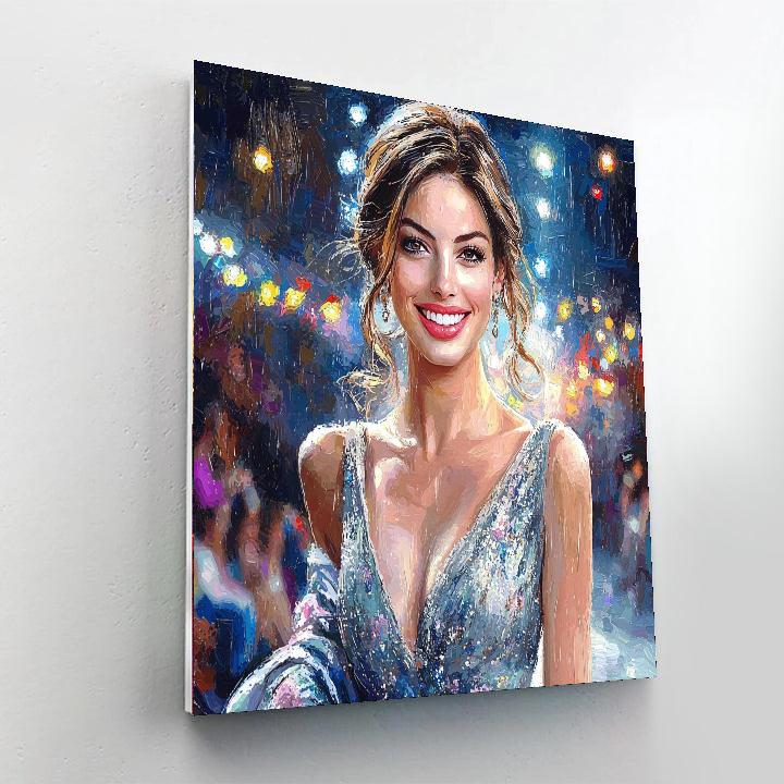 Anne Hathaway: From Dreams To Princesses And Beyond Numbered Painting Kits