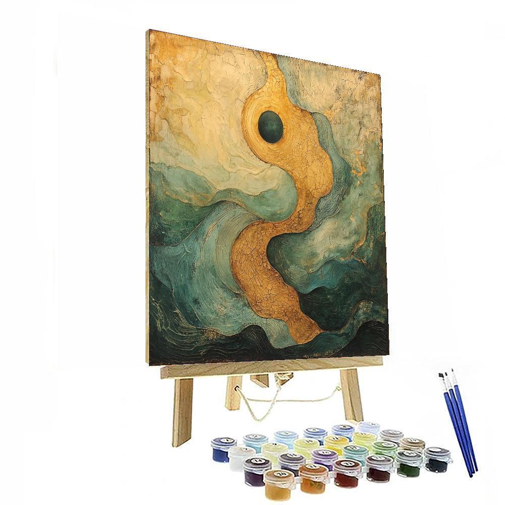 Max Ernst Inspired Nature's Enigma  Paint By Numbers