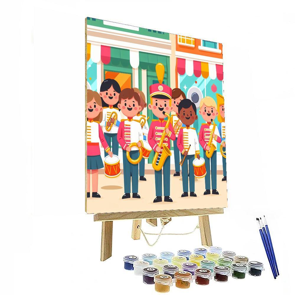 Musical Parade Paint By Numbers Art