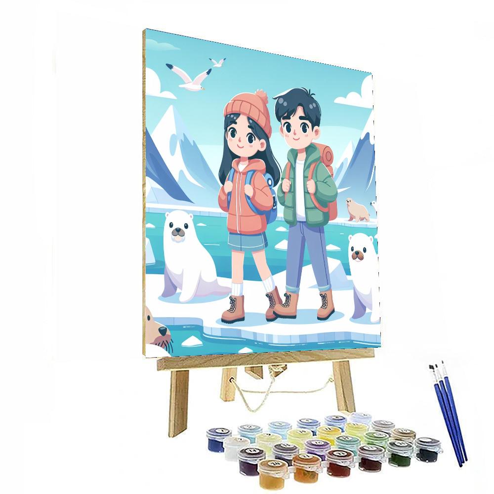 Frozen Arctic Quest Numbered Painting Kits