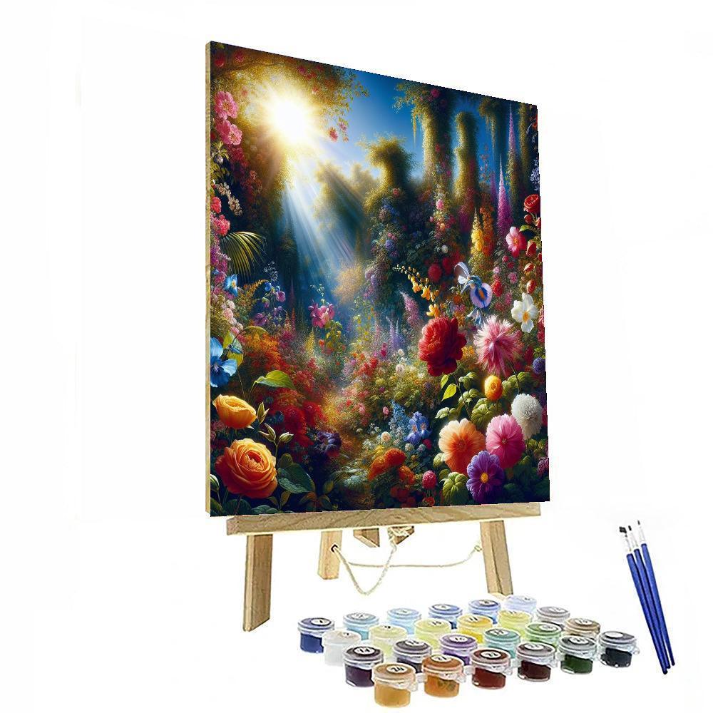Blissful Garden Numbered Painting Kits