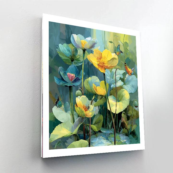 Mommy's Nature Walk DIY Paint By Numbers