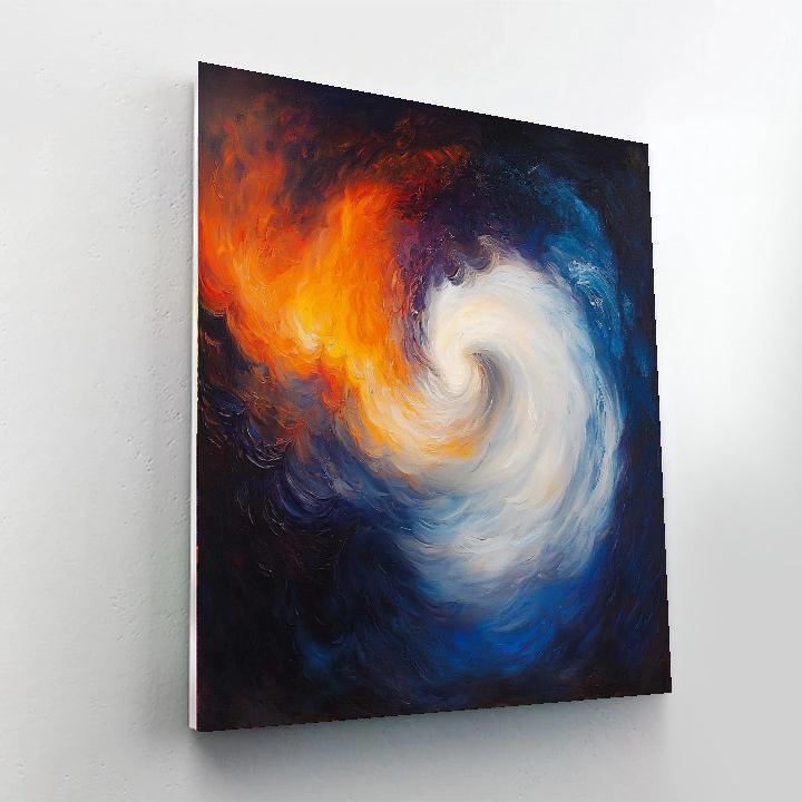 Caravaggio Inspired Celestial Crescendo  DIY Paint By Numbers