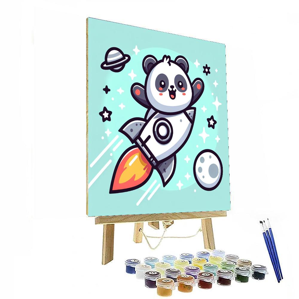 Rocket Panda Mission Numbered Painting Kits