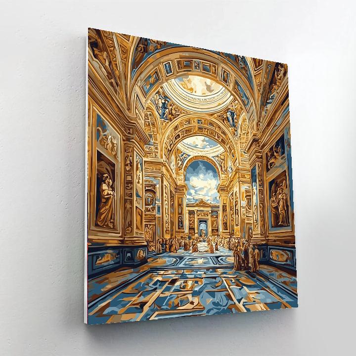 Michelangelo Inspired Renaissance Revival  Paint By Numbers Kits