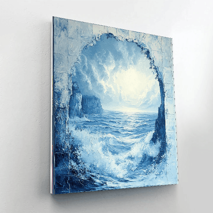 J.M.W. Turner Inspired Coastal Breeze  Numbered Painting Kits