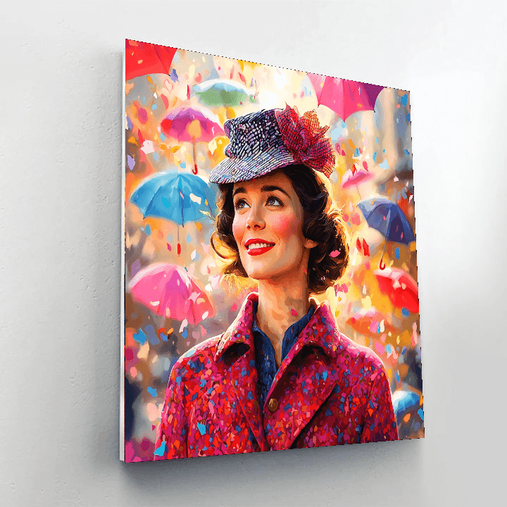 Emily Blunt: The Spirited Warrior Of Mary Poppins Returns Paint By Numbers Kits