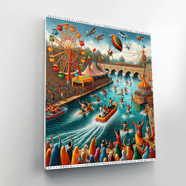 Moomba Festival - Melbourne, Australia Number Painting