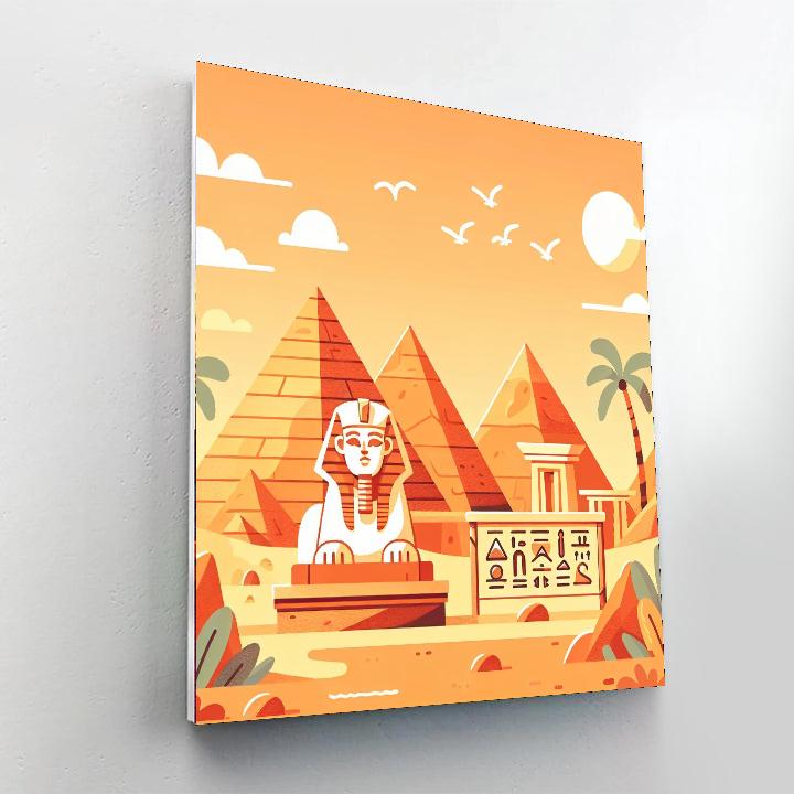 Ancient Egyptian Secrets Paint By Color