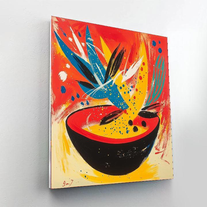 Joan Miró Inspired A Symphony Of Shapes  Paint By Numbers Art