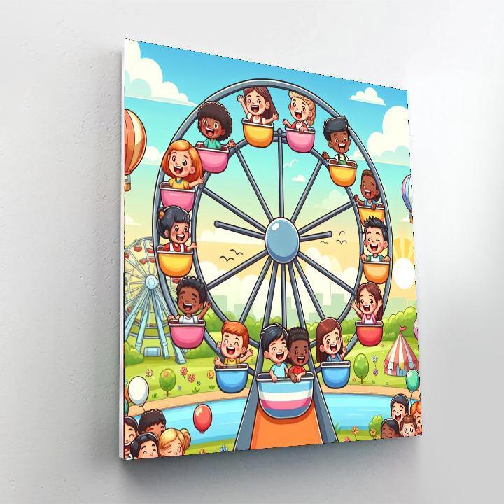Adventure Park Numbered Painting Kits