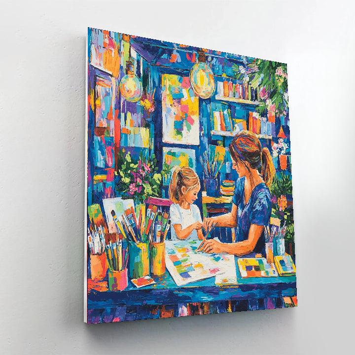 Creating Togetherness DIY Paint By Numbers