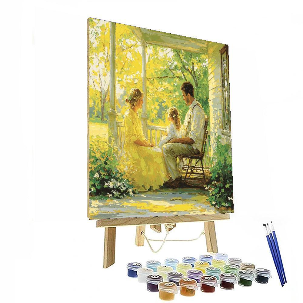 Mom's Favorite Place Painting Number Kit