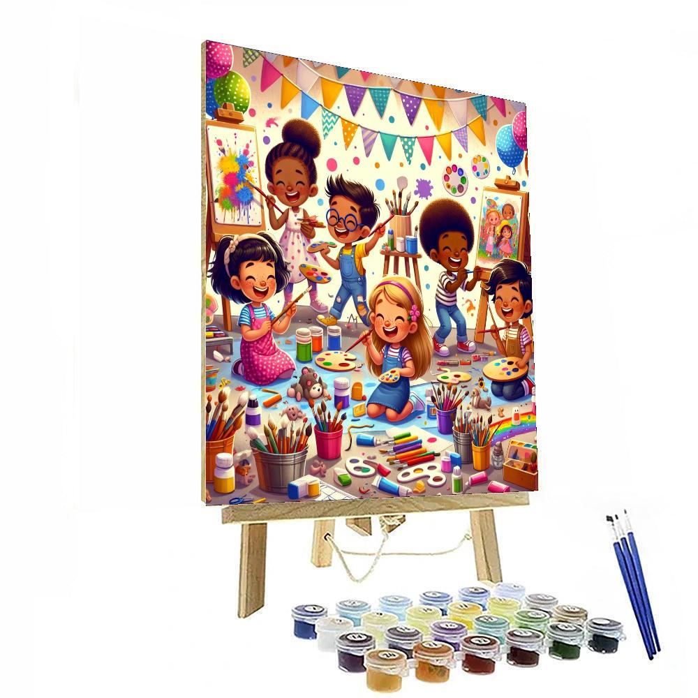 Magical Art Workshop Painting Number Kit