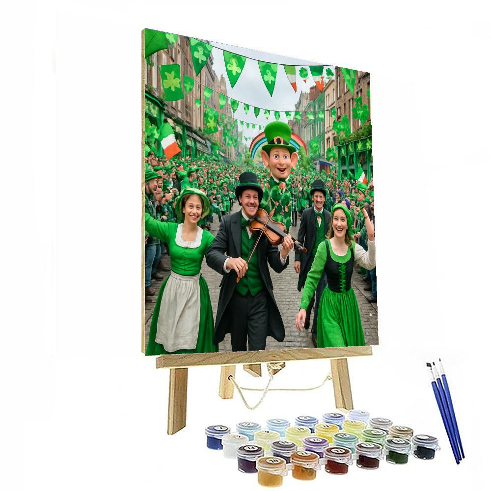 St Patrick's Festival DIY Paint By Numbers