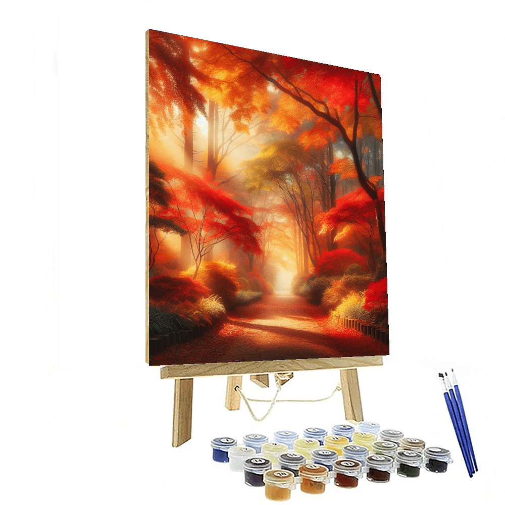 Enchanting Autumn Walk - DIY Painting By Numbers Kit – Artistry Rack