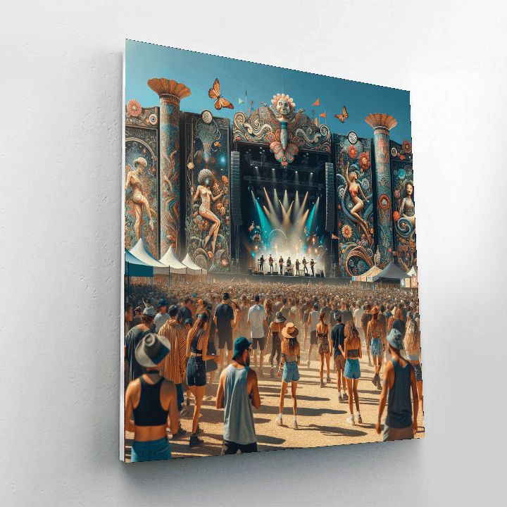 Coachella Valley Music And Arts Festival - Usa Paint By Numbers Art