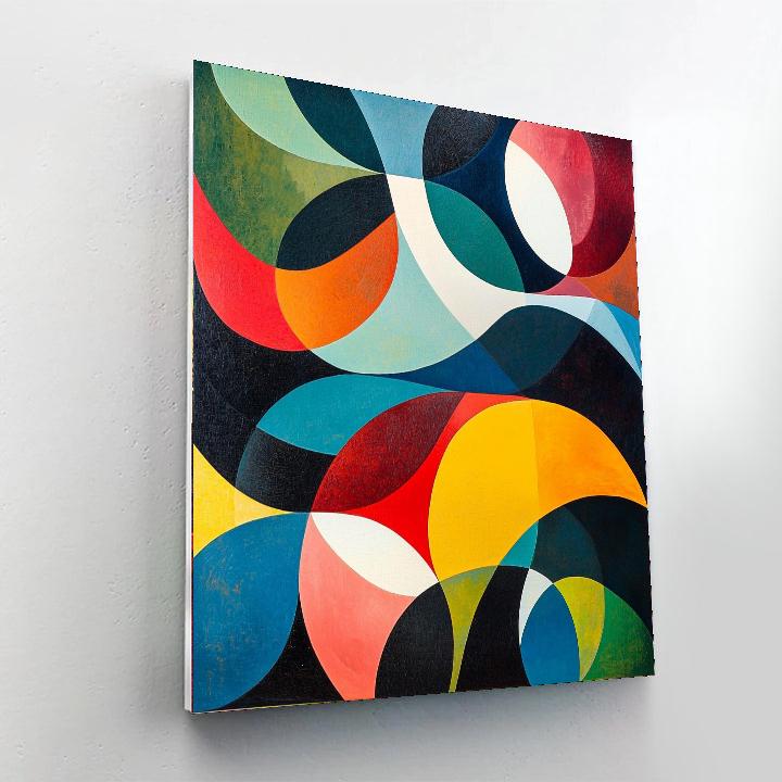 Paul Klee Inspired Flowing Imagination  Numbered Painting Kits