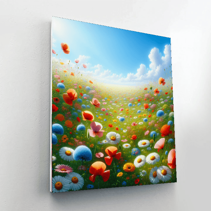 Meadow's Melody Paint By Number