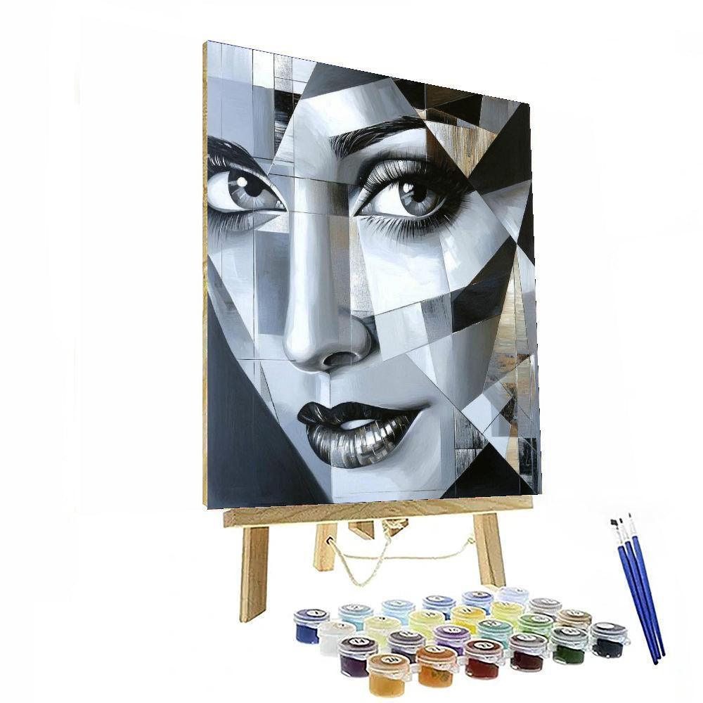 Tamara De Lempicka Inspired Art Deco Skylines  Painting By Numbers Kit