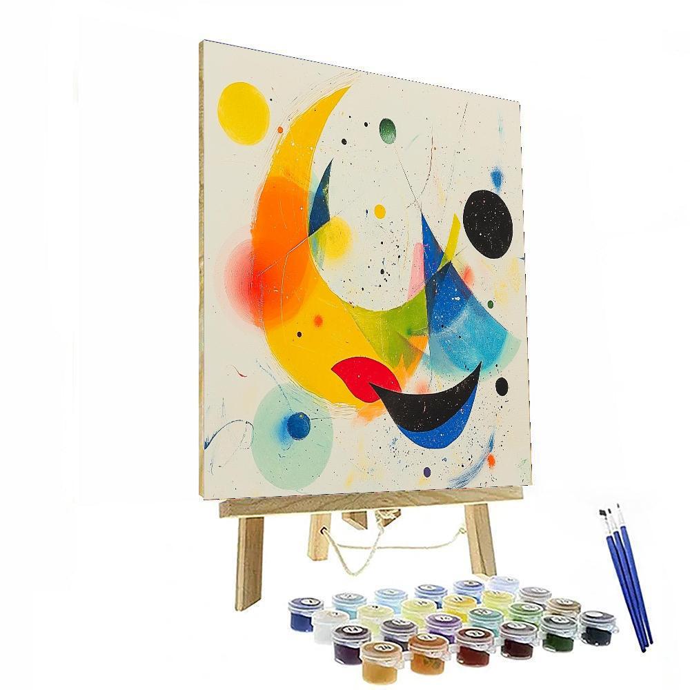 Joan Miró Inspired Enchanting Visions  Paint By Color