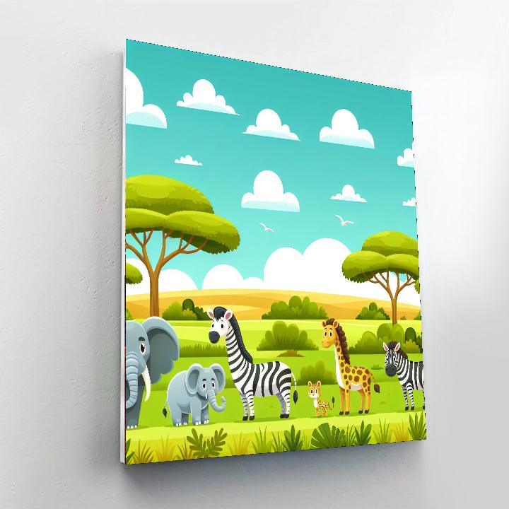 Savannah Wonders Paint By Numbers