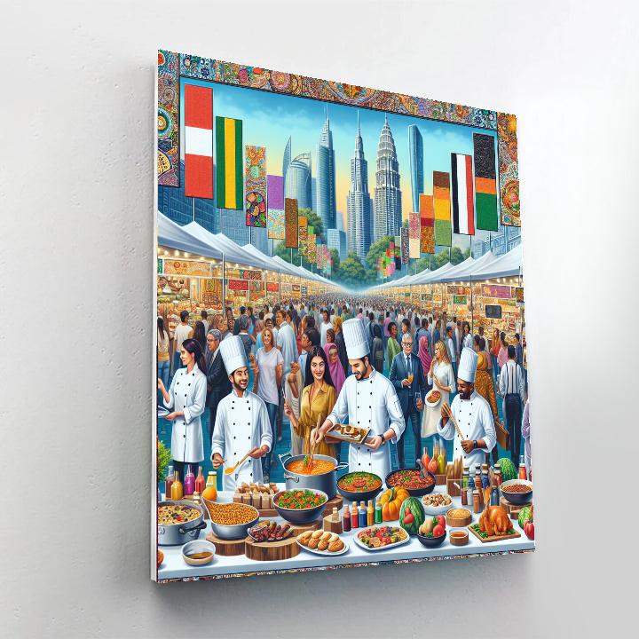 Gulfood Festival - United Arab Emirates Paint By Numbers Kits