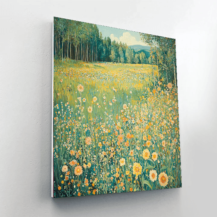 Klimt Inspired Mystical Meadows  Paint By Number