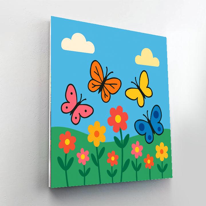 Peaceful Meadows Painting By Numbers Kit