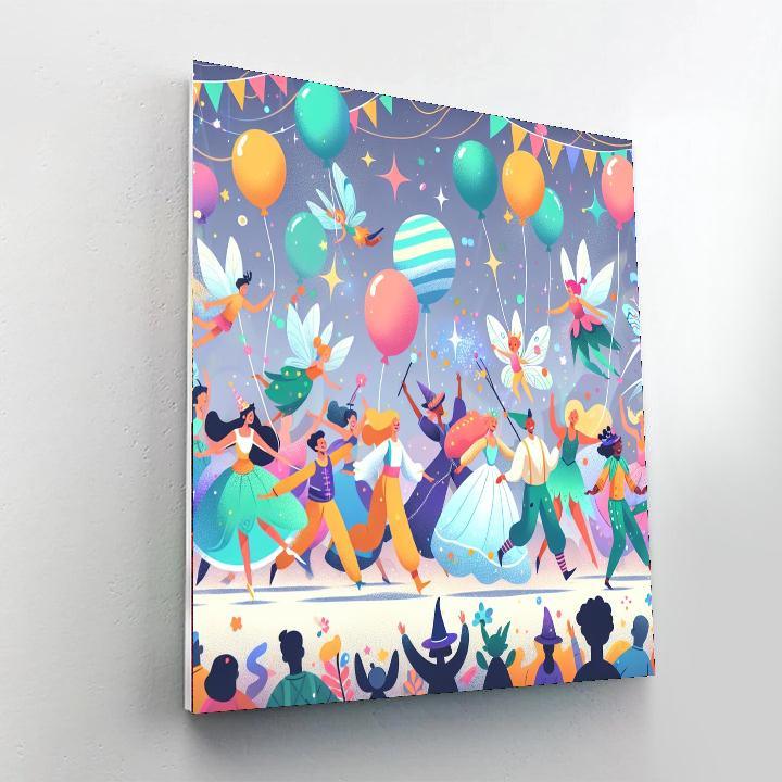 Enchanted Fairy Parade Paint By Numbers