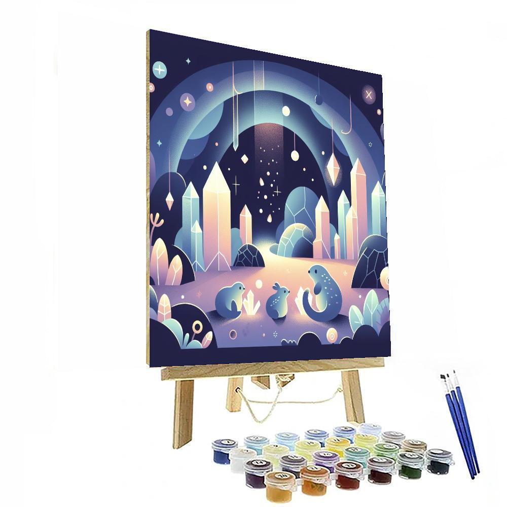 Mystic Cavern Paint By Numbers